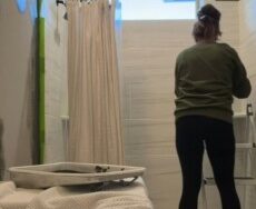A DIY idea that goes wrong in the bathroom