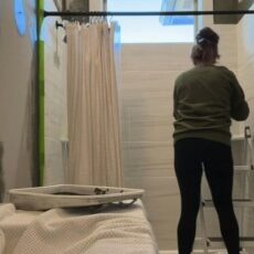 A DIY idea that goes wrong in the bathroom