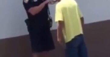 A Police Officer Helps a Homeless Man Get Ready for a Job Interview. The Scene Is Heartbreaking.