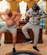 Donald Trump and Nicolas Maduro Crip Walk in the Oval Office Thanks to AI