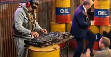 Funny AI Video DJ Trump Maduro: Make Oil Great Again