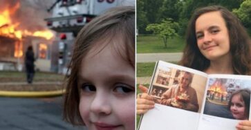 She Smiles in Front of a Burning House. This Viral Image Generated $473,000
