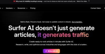 Surfer SEO AI is not a writing gimmick, it is an editorial decision engine