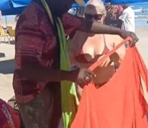 When a Beach Vendor Turns a Sarong Into an Art of Style