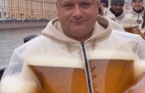 When a Jacket Becomes a Beer Tap
