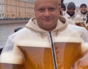 When a Jacket Becomes a Beer Tap
