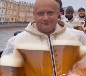 When a Jacket Becomes a Beer Tap